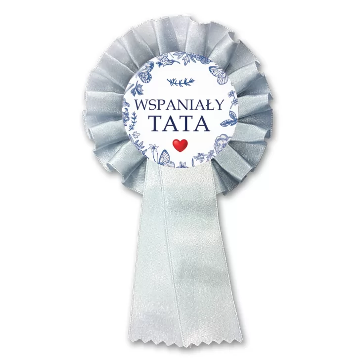 przypinka kotylion Wspaniały Tata Dzień Ojca