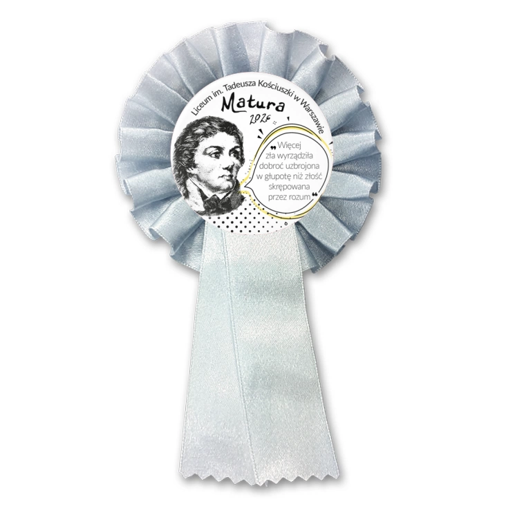 przypinka kotylion Matura Tadeusz Kościuszko