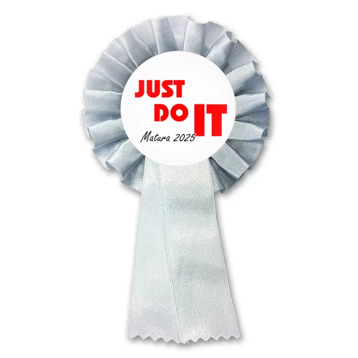przypinka kotylion Matura just do it