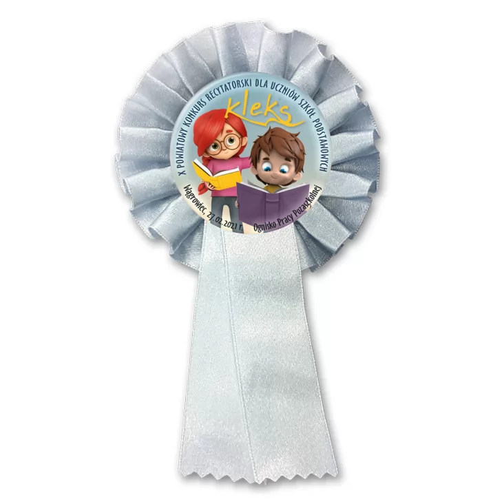 przypinka kotylion Kleks 2021