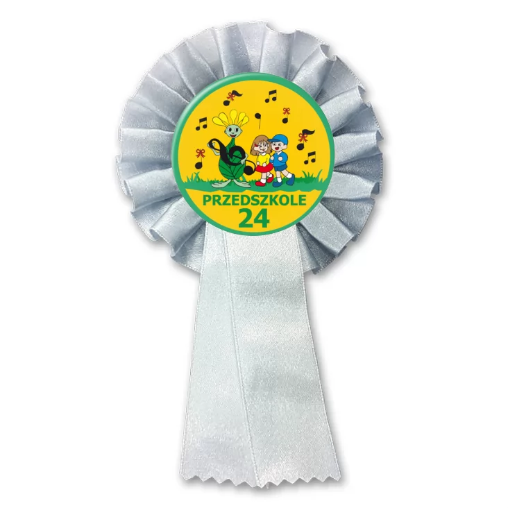 przypinka kotylion Przedszkole nr 24 w Poznaniu