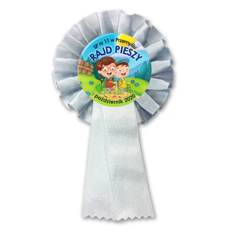 przypinka kotylion Rajd pieszy SP nr 11 w Przemyślu