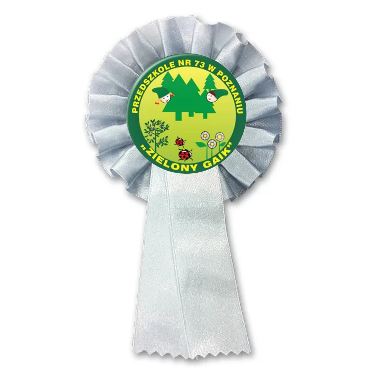 przypinka kotylion Przedszkole nr 73 w Poznaniu 