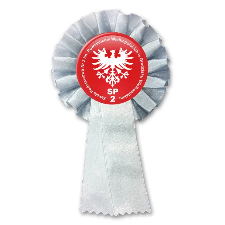 przypinka kotylion SP 2 w Grodzisku Wielkopolskim