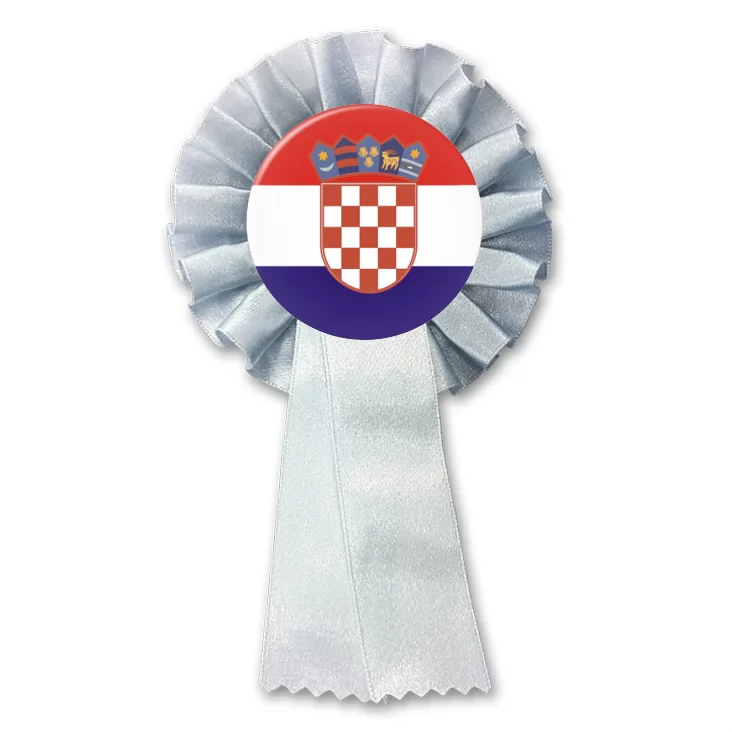 przypinka kotylion Flaga Chrowacja