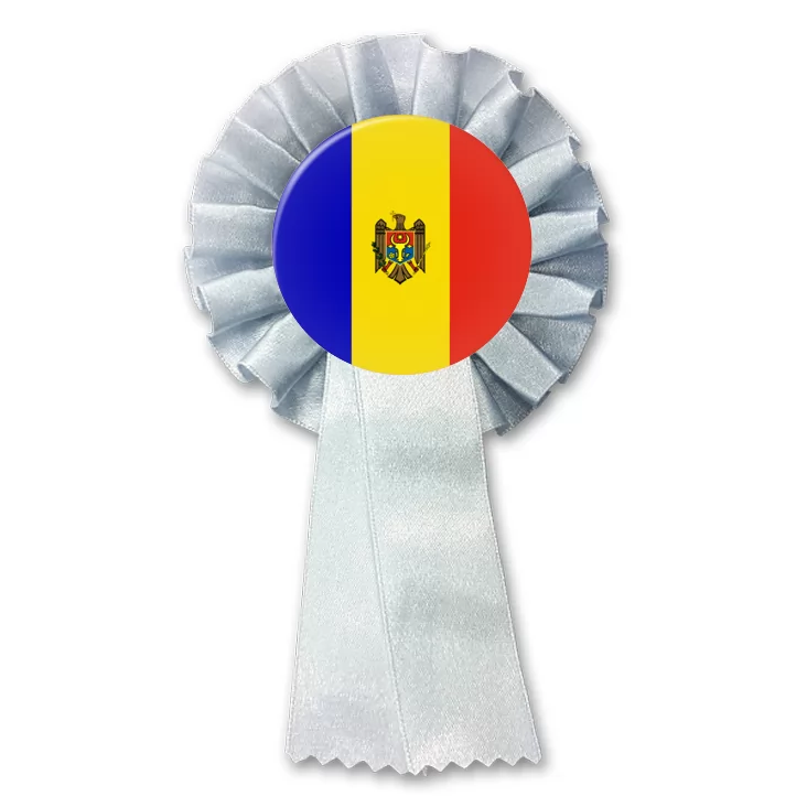 przypinka kotylion Flaga Mołdawia
