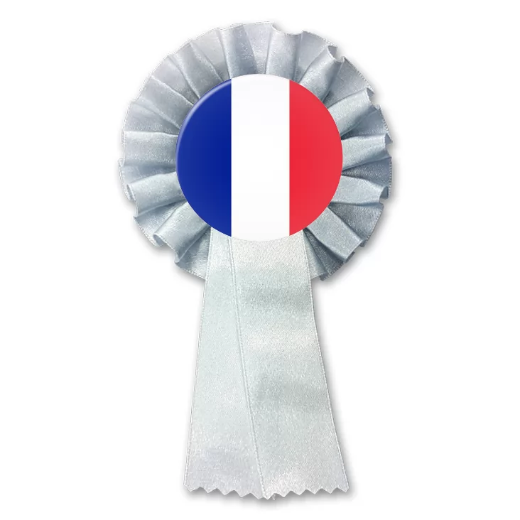 przypinka kotylion Flaga Francja