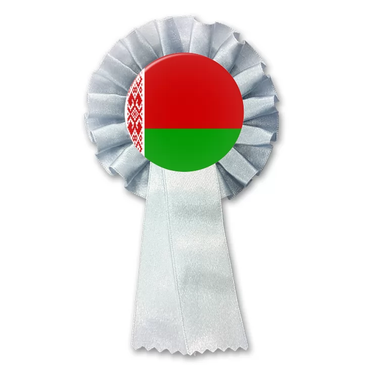 przypinka kotylion Flaga Białoruś