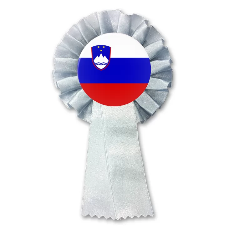 przypinka kotylion Flaga Słowenia
