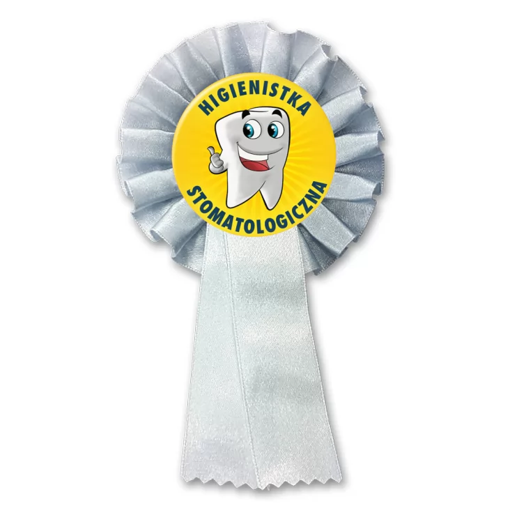 przypinka kotylion Higienistka stomatologiczna