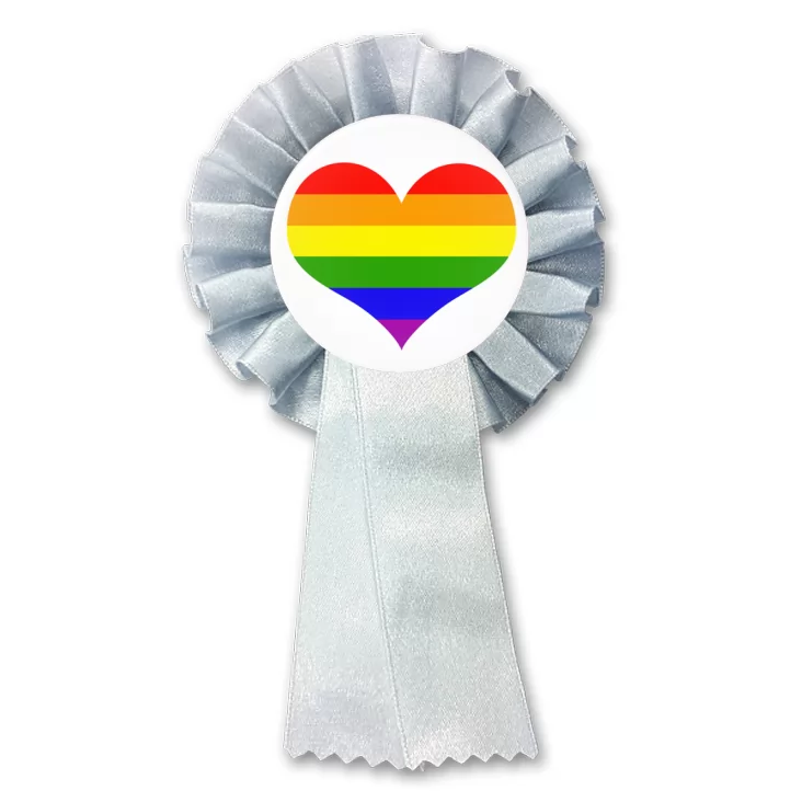 przypinka kotylion Serce