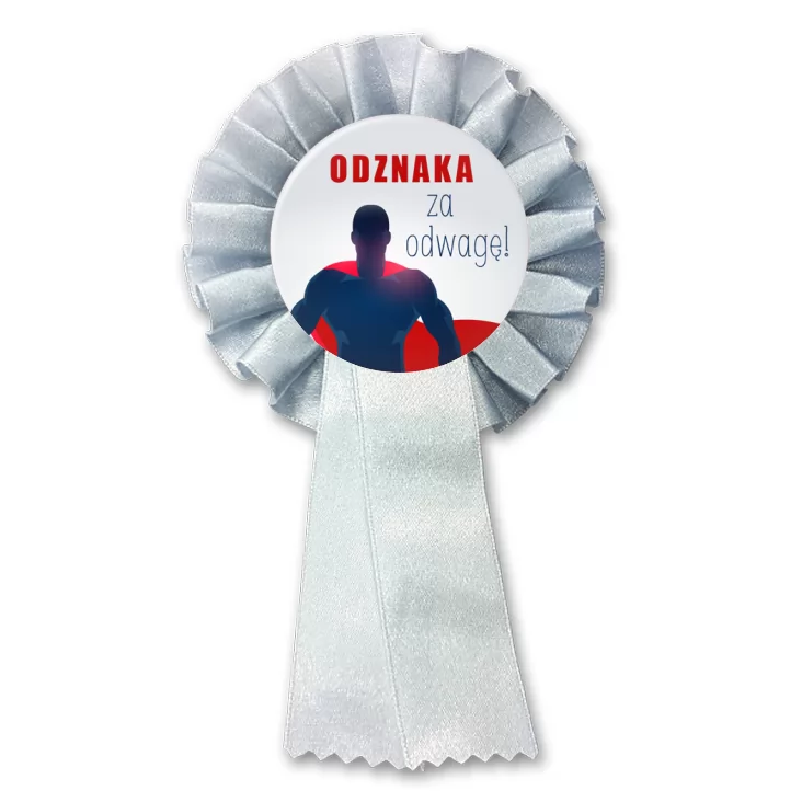 przypinka kotylion Odznaka za odwagę