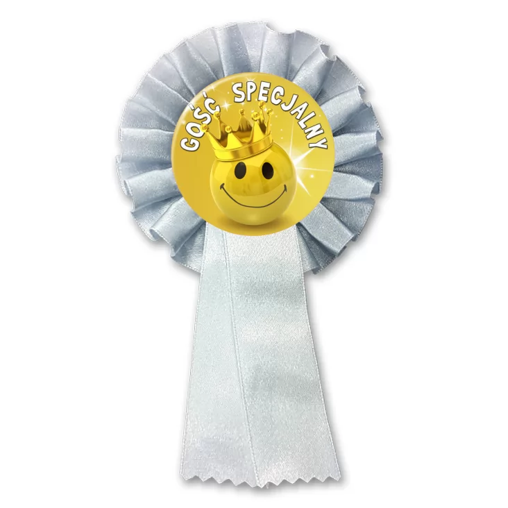 przypinka kotylion Gość specjalny