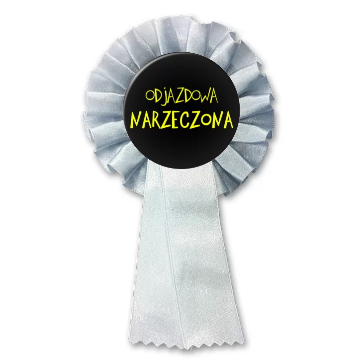 przypinka kotylion Odjazdowa narzeczona