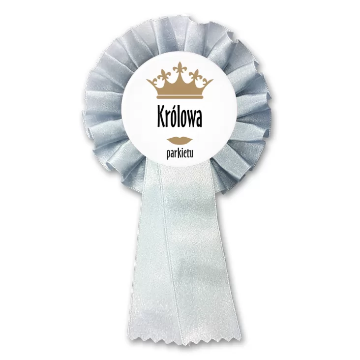 przypinka kotylion Królowa parkietu