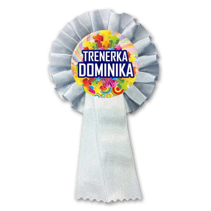przypinka kotylion Trenerka