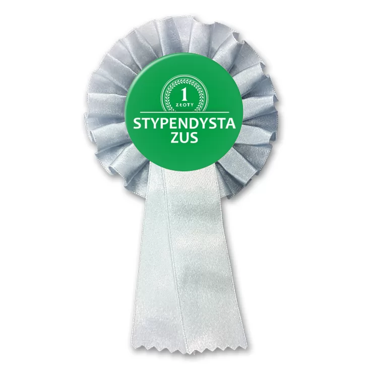 przypinka kotylion Stypendysta ZUS