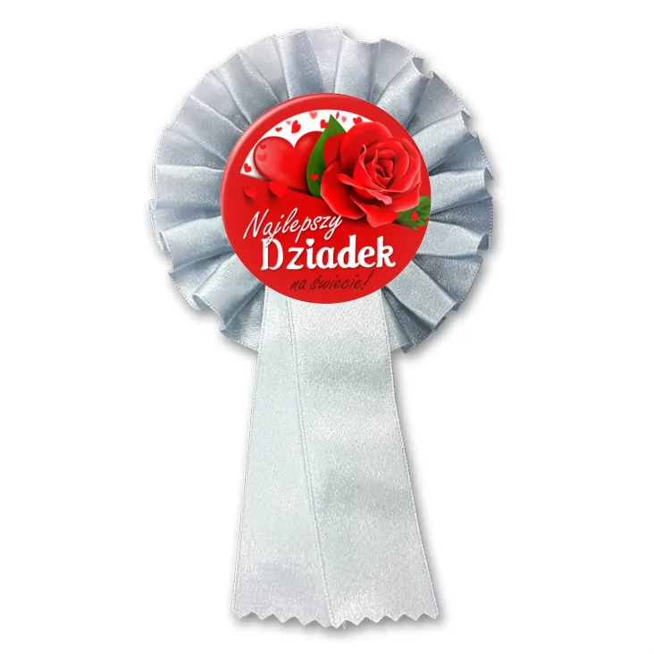 przypinka kotylion Dzień Dziadka - Najlepszy Dziadek