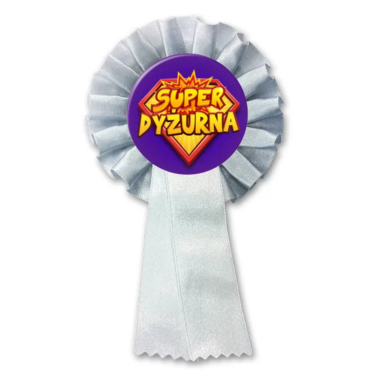 przypinka kotylion Super dyżurna