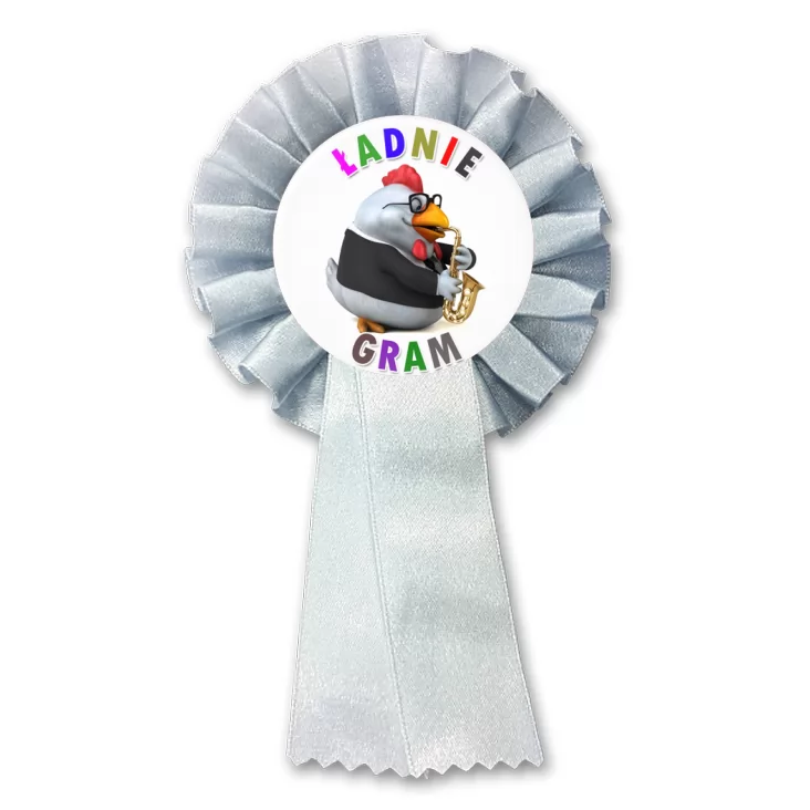 przypinka kotylion Ładnie gram