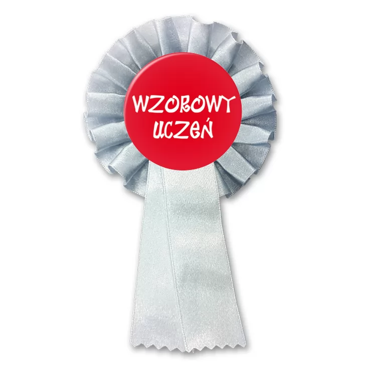 przypinka kotylion Wzorowy uczeń