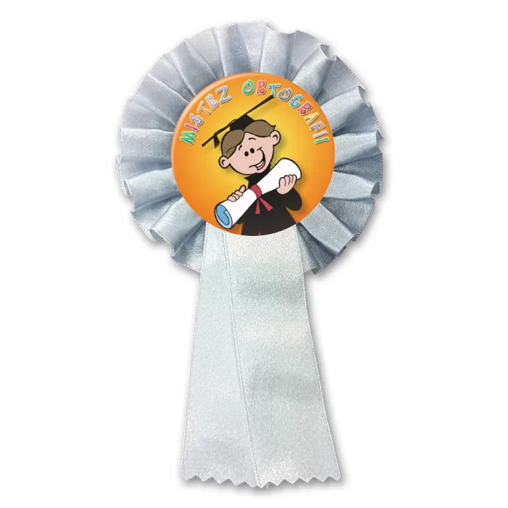 przypinka kotylion Mistrz Ortografii