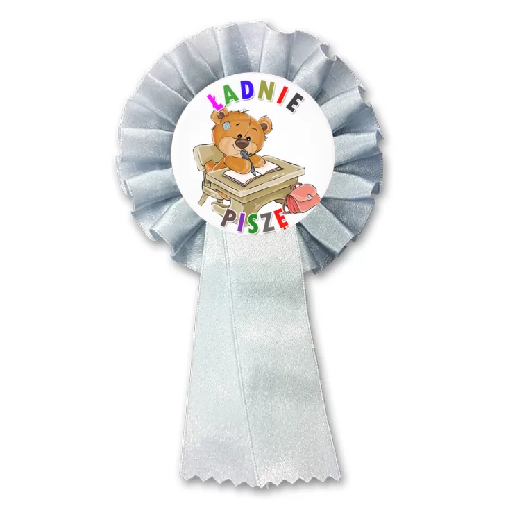 przypinka kotylion Ładnie piszę