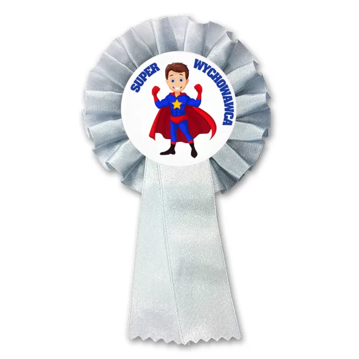 przypinka kotylion Super nauczyciel