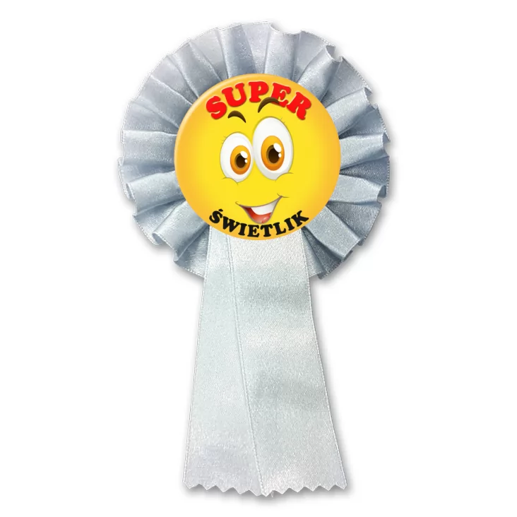 przypinka kotylion Super Świetlik