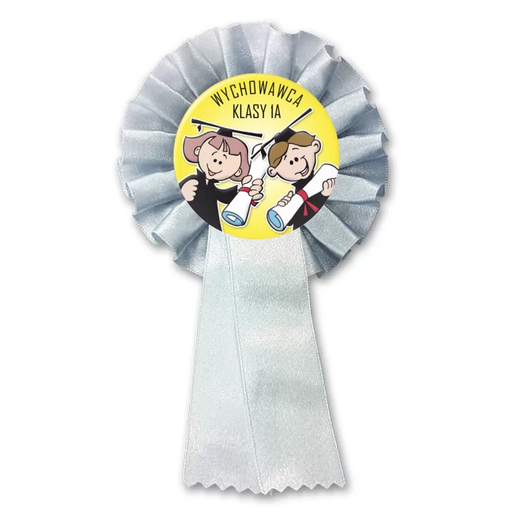 przypinka kotylion Wychowawca klasy 1a