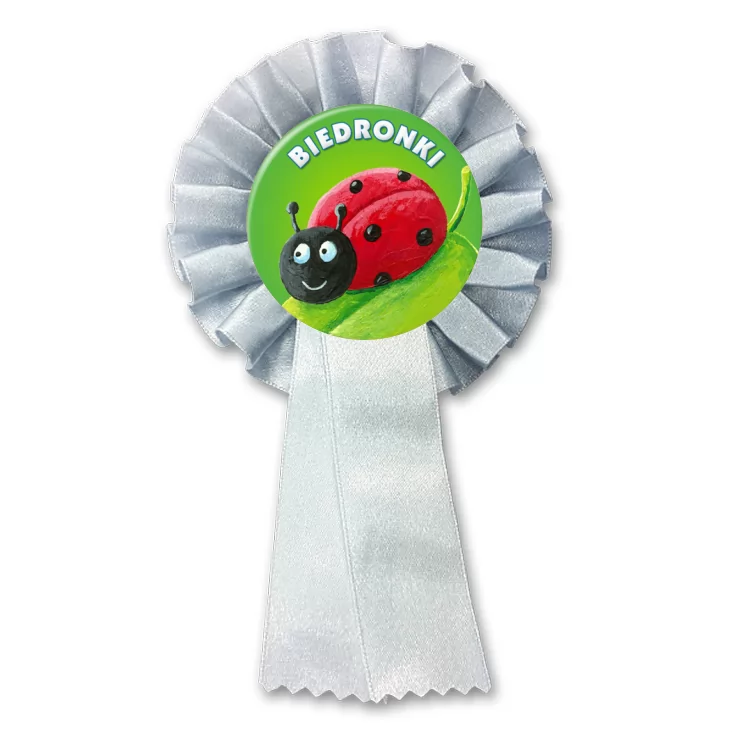 przypinka kotylion Biedronki