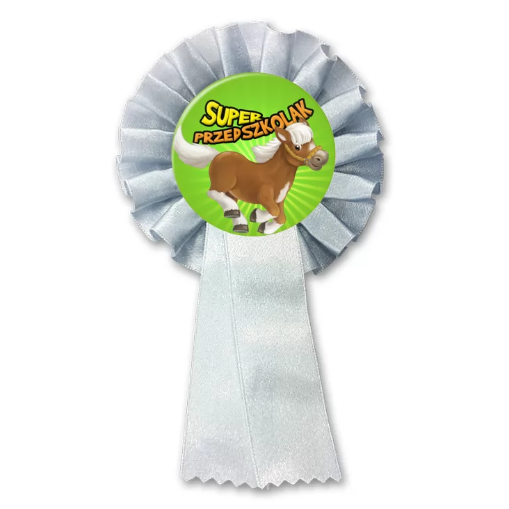 przypinka kotylion Super Przedszkolak
