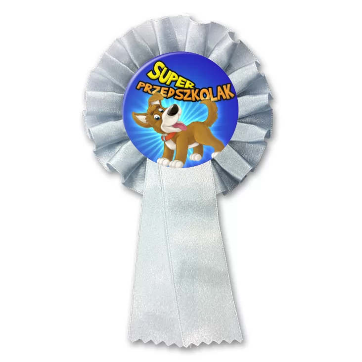 przypinka kotylion Super Przedszkolak