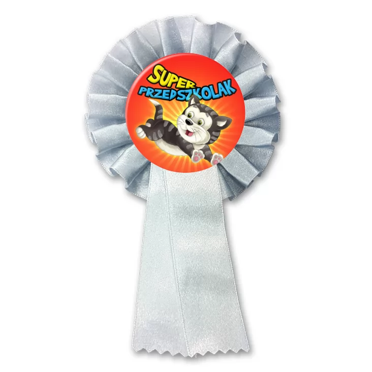 przypinka kotylion Super Przedszkolak