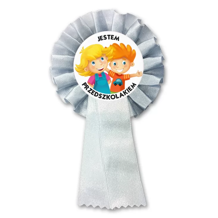 przypinka kotylion Jestem Przedszkolakiem
