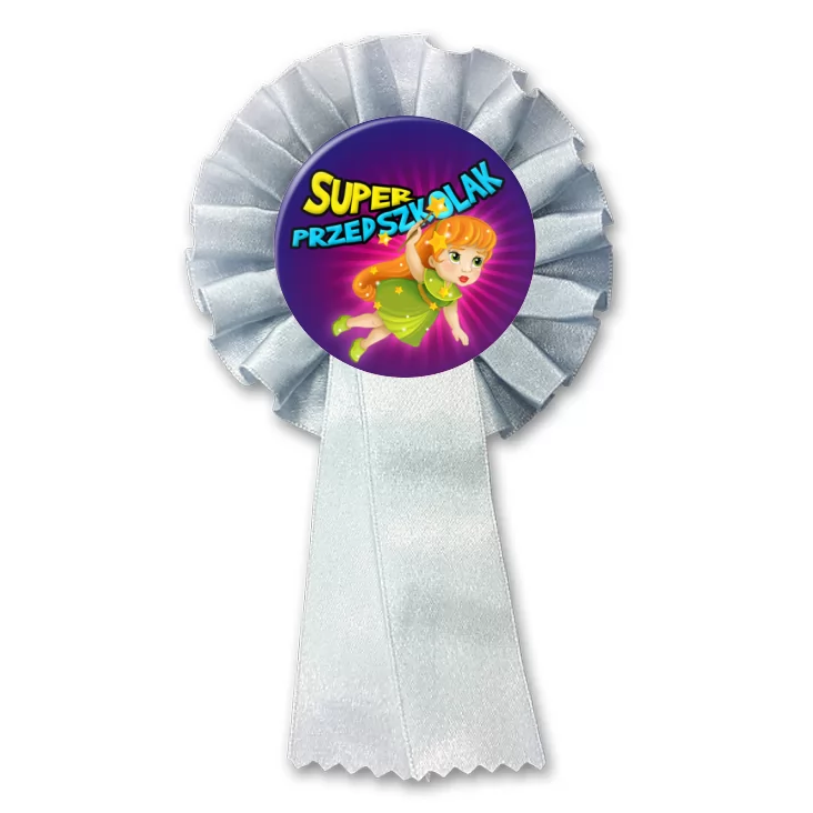 przypinka kotylion Super Przedszkolak