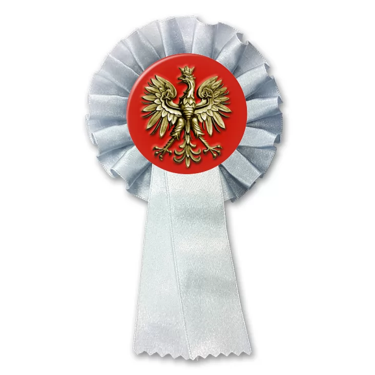 przypinka kotylion Orzeł Polski