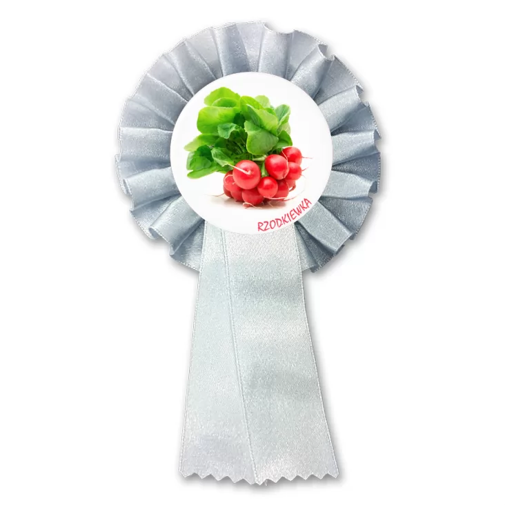 przypinka kotylion Rzodkiewka