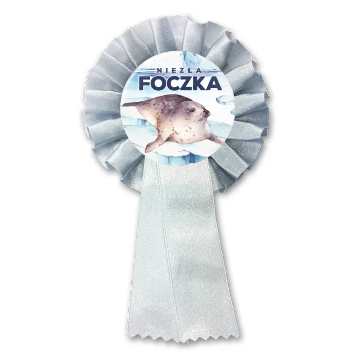 przypinka kotylion Niezła foczka