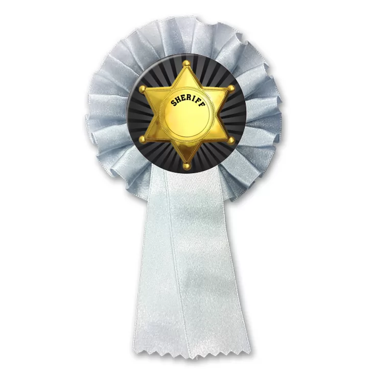 przypinka kotylion Sheriff