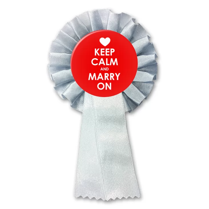 przypinka kotylion Marry On