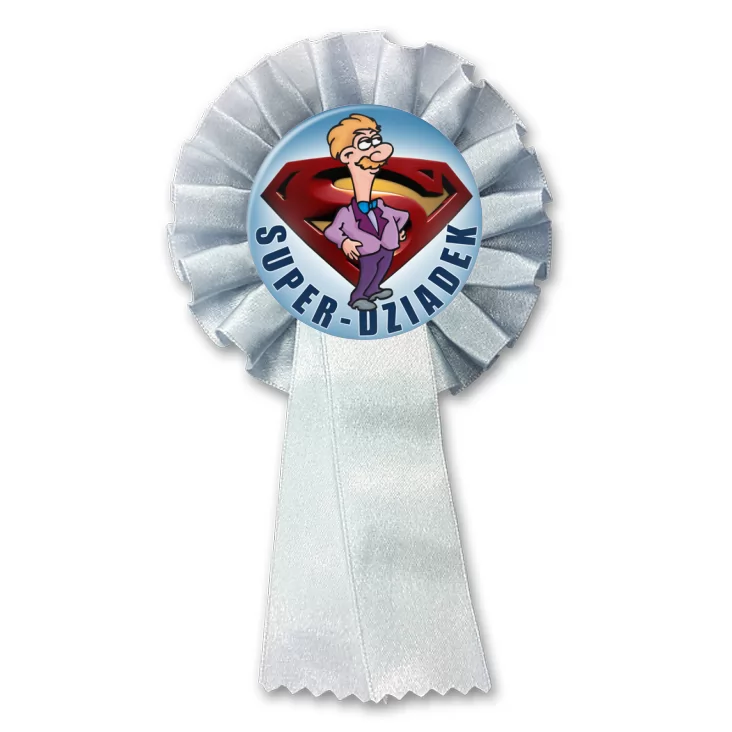przypinka kotylion Super-Dziadek