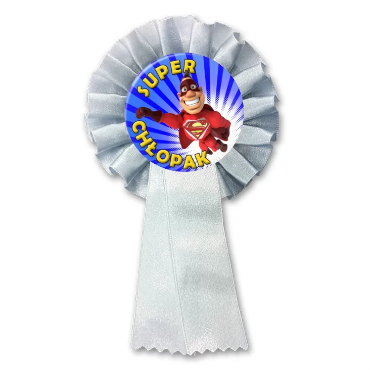 przypinka kotylion Super Chłopak