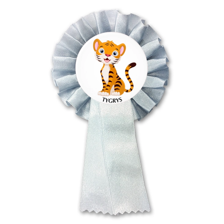 przypinka kotylion Tygrys