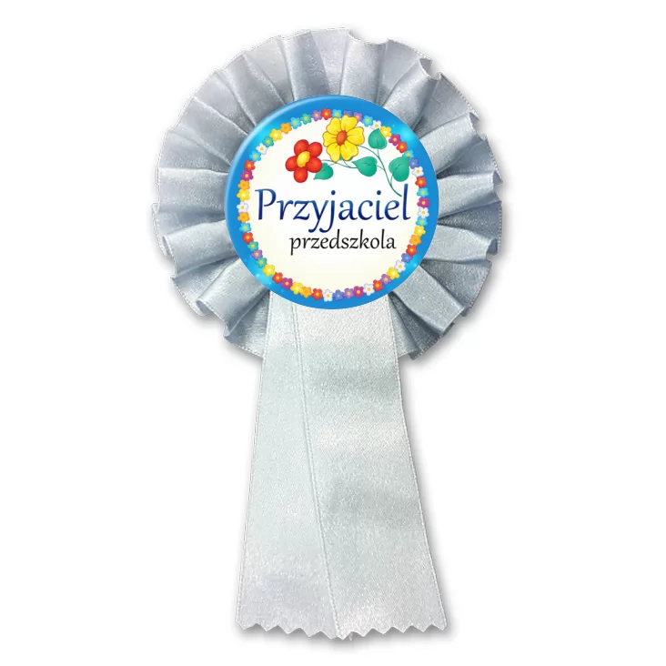 przypinka kotylion Przyjaciel Przedszkola