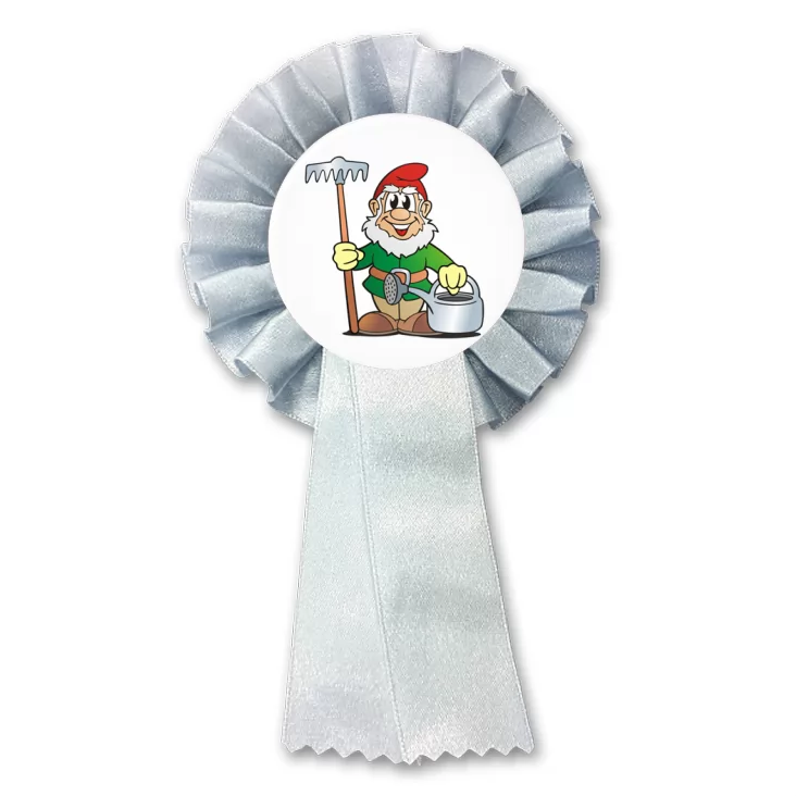 przypinka kotylion Krasnal ogrodniczek