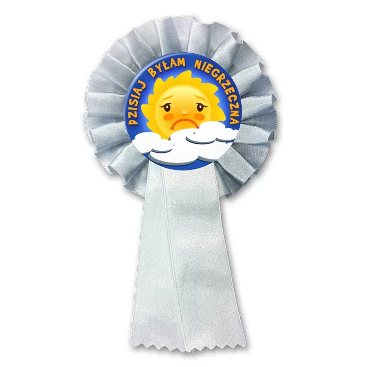 przypinka kotylion Dzisiaj byłam niegrzeczna