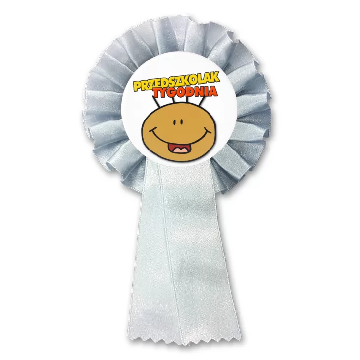 przypinka kotylion Przedszkolak Tygodnia