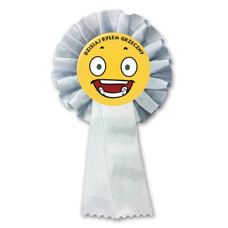 przypinka kotylion Dzisiaj byłem grzeczny