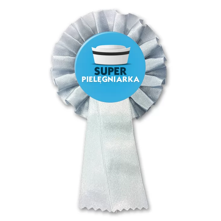 przypinka kotylion Super pielęgniarka